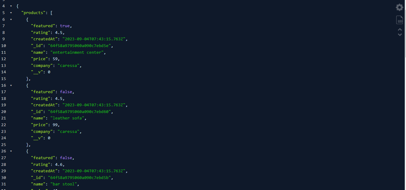 Store API